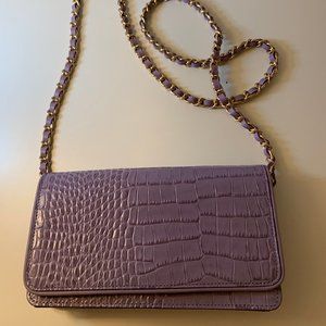 Faux Croc Wallet Purse- Never Used!